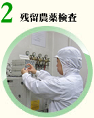 残留農薬の分析