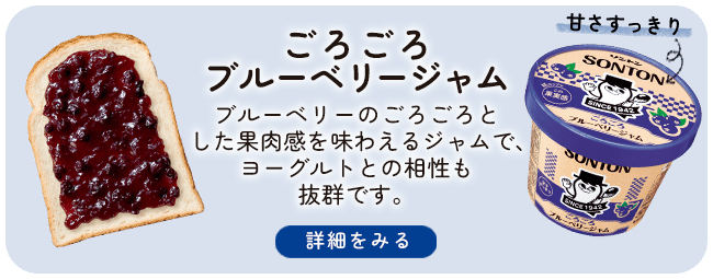 ごろごろブルーベリージャム