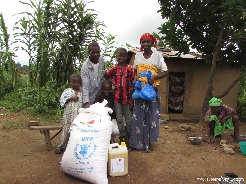 Food assistance arrives in Gueckedou, Guinea