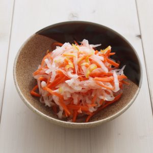 お正月に☆なますのオレンジ風味