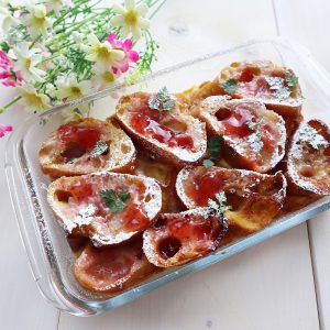 彩り鮮やかジャムのパンプティング