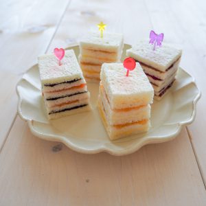 カラフル！ボーダーサンドイッチ