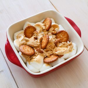 ピーナッツホイップのスモア