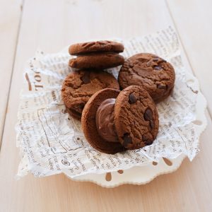 チョコチップクッキーサンド