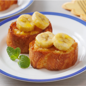 はちみつ香る焼きバナナのバゲット